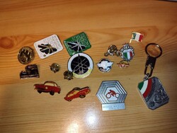 Alfa Romeo Giulietta Yamaha Zundapp kitűző jelvény retro gyűjtemény