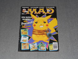 Australian Mad 1999 Vintage Magazin / Újság 372. szám (Pokemon, Pikachu, Tarzan) Angol nyelvű