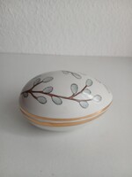Aquincum porcelán tojás alakú bonbonier