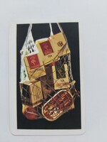 Borsod-Heves megyei Élelmiszer és Vegyiáru Nagykereskedelmi Vállalat MISKOLC 1978. évi kártyanaptár