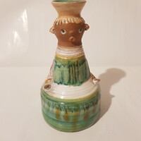 Kiss Roóz kerámia, 17cm magas