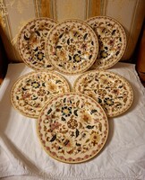 Antik Zsolnay perzsa 6os tányér készlet!