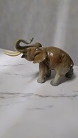 Royal dux porcelán elefánt