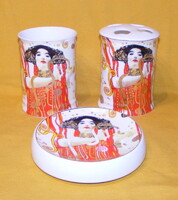 Gustav Klimt porcelán fürdőszoba szett