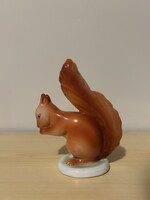 Hollóházi porcelán mókus