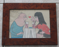 Dargay A. szignóval "Gusztáv szerelmes"