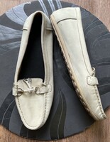 Bőr mokaszin cipő 40-es