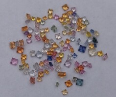 Ömlesztett multicolor zafír