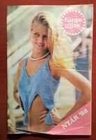 Fürge ujjak – Nyár 1988 | Retró kötés-horgolás magazin | 80-as évek divat”