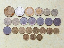 Törökország 24 db Különböző Érme 5,10,25,50 Kurus 1,25,100 Líra 1959-2019