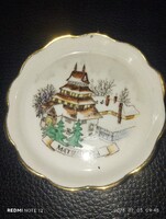 Mátraháza 8 cm tányér Kispest