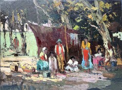 Négely Rudolf festmény