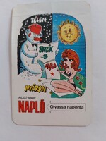 HAJDÚ-BIHARI NAPLÓ 1980. évi kártyanaptár
