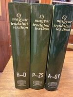 Új magyar irodalmi lexikon – TELJES sorozat (3 kötet) – könyvtári példány