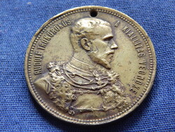 Knopp és Steiner: Rudolf trónörökös az Országos Kiállítás védnöke 1885 (Lyukas!)