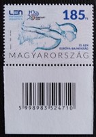 S5466k / 2021 LEN vizes EB bélyeg postatiszta vonalkódos