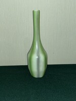 Ritka Kispest Gránit gyár csíkos porcelán váza (P0053)