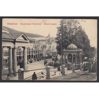 Csehország,Marienbad - Kreuzbrunnen-Kolonnade - Esti koncert 1903