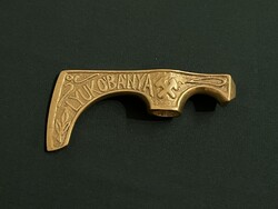 Lyukóbánya Jó szerencsét! bányász fokos fej (F0036)