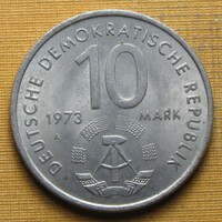 Németország NDK 1973 10 Márka VIT