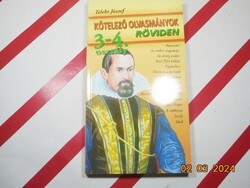 Teleki József - Kötelező olvasmányok röviden - középiskola 3-4. osztály