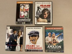 BELMONDO 5 DB SOROZAT, VÍGJÁTÉK - DVD FILM EGYÜTT
