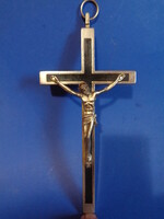 ÉBENFA BETÉTES ANTIK KERESZT - FESZÜLET