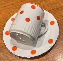 Zsolnay pöttyös bögre szett