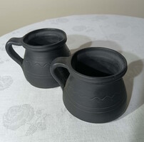 2 db Nádudvari kerámia csupor