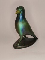 Extra ritka Zsolnay varjú, sérült!