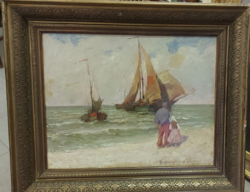 Komaromi kacz endre holland tengerpart