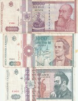 ROMÁNIA, 3 Lei Lot egyben, Ár alatt!