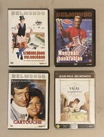 BELMONDO 4 DB SOROZAT, VÍGJÁTÉK - DVD FILM EGYÜTT