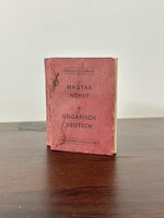 Magyar Német miniszótár 1973 Minikönyv miniatűr
