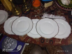 Hiánytalan szép állapotú zsolnay sütis készlet