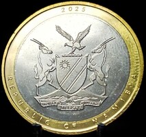 Namíbia 5 dollár, 2025 A17C3