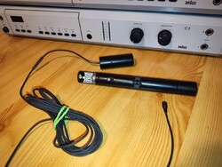Rare, tested! Sennheiser mke 2 2-3 electret microphone & k3-u xlr vintage lavalier