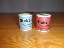 RITKA! 1958 2X Bontatlan!!! STEKY kém fényképezőgép -hez filmtekercs kaniszter FILM PACKS NEGATIV