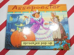 Assepoester (Hamupipőke) - holland nyelvű mesekönyv