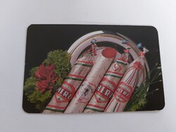 HERZ SZALÁMIGYÁR RÉSZVÉNYTÁRSASÁG kártyanaptár 1999