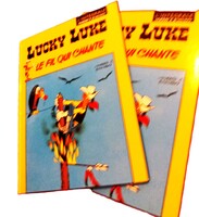 Retro eredeti francia nyelvű LUCKY LUKE Talpraesett Tom képregény darabra állapotban képek szerint