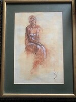 Csáky Lajos : Tovatűnő akt