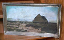 PAÁL LÁSZLÓ után JUHAKLOK olajfestmény