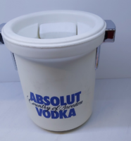 Műanyag jégakkus pezsgős vödör, jégvödör