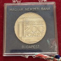 Magyar Nemzeti múzeum 200 Forint 1977 MNB Tokos