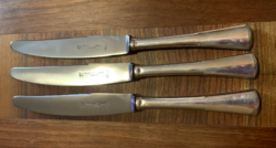 3 db szép ezüstkés készlet Diana fémjelekkel - 268 gr.