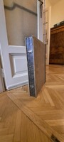 Antik irat- vagy képtartó, könyv formájú