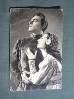 Képeslap,film,mozi,művészet,Csinádi Dóra,Sallay Zoltán színész,1956-