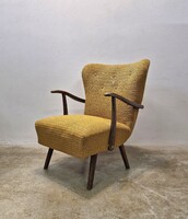 Retro fotel, vintage, századközepi design, skandináv