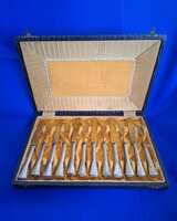 Antik ezüst 6-os sütis készlet!